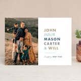 "Pile Up" - Retired Holiday Cards in Sea by Alaina Cherup - Front