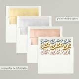 "bouncing brushed joy" - Retired Holiday Cards in Tinsel by Aspacia Kusulas - Envelope Liners
