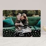 "vintage snow" - Retired Holiday Cards in Snow by Sarah Curry - Front