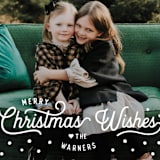 "vintage snow" - Retired Holiday Cards in Snow by Sarah Curry - Close-Up