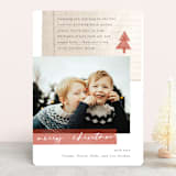 "A Few Favorites" - Retired Holiday Cards in Cardinal by Rebecca Daublin - Front