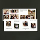 "Simple Snow" - Retired Holiday Cards in Cardinal by Lehan Veenker - Interior Options