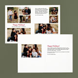 "May They Be Merry" - Retired Holiday Cards in Rudolph by Abby Munn - Interior Options