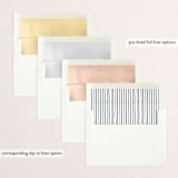 "Color Block Joy" - Retired Holiday Cards in Mint by Kelsey McNatt - Envelope Liners