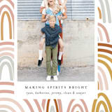 "rainbow love" - Retired Holiday Cards in Sherbert by Mango Ink - Close-Up