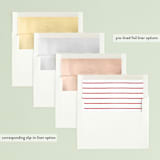 "It really is a wonderful life" - Retired Holiday Cards in Cardinal by Leah Ragain - Envelope Liners