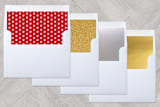"Woke Up Like This" - Retired Holiday Cards in Noir by Joanne James - Envelope Liners