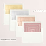 "Posh" - Retired Holiday Cards in North Star by Roxy Cervantes - Envelope Liners