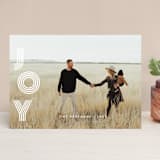 "Ever Joyful" - Retired Holiday Cards in Snow by Sandra Picco Design - Front