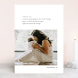 "Simple Message" - Retired Holiday Cards in Dove by Anelle Mostert - Front
