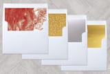 "All Love" - Retired Holiday Cards in Berry by Abby Munn - Envelope Liners