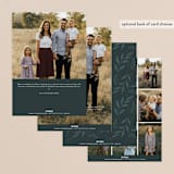 "Front Porch Wishes" - Retired Holiday Cards in Ink by Jennifer Postorino - Back of Card