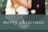 "Modern Angle Christmas" - Retired Holiday Cards in Evergreen by Heather Buchma - Close-Up