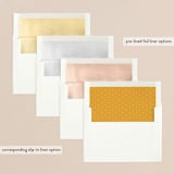 "great peace" - Retired Holiday Cards in Caramel by Laura Hamm - Envelope Liners