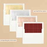 "So.Much.Joy." - Retired Holiday Cards in Cranberry by Lisa Assenmacher - Envelope Liners