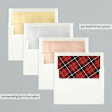 "Be Married" - Retired Holiday Cards in Snow by Susan Brown - Envelope Liners