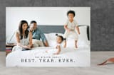"Best Year Ever" - Retired Holiday Cards in Midnight by Melissa Kelman - Front