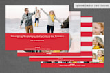 "Best Year Ever" - Retired Holiday Cards in Midnight by Melissa Kelman - Back of Card