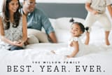 "Best Year Ever" - Retired Holiday Cards in Midnight by Melissa Kelman - Close-Up