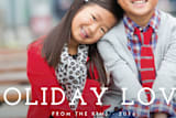 "Share the Love" - Retired Holiday Cards in Snow by Natalie Nakai - Close-Up