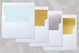 "Share the Love" - Retired Holiday Cards in Snow by Natalie Nakai - Envelope Liners