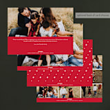 "Holiday Revelry" - Retired Holiday Cards in Frost by Design Lotus - Back of Card