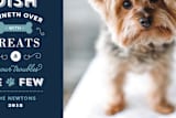 "Four Legged Friend" - Retired Holiday Cards in Boysenberry by Sandra Picco Design - Close-Up