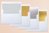 "Four Legged Friend" - Retired Holiday Cards in Boysenberry by Sandra Picco Design - Envelope Liners