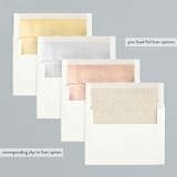 "Married & Merry" - Retired Holiday Cards in Snow by Vanessa Doyle - Envelope Liners