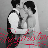 "Most Elegant" - Retired Holiday Cards in Ruby by Lauren Chism - Close-Up