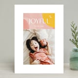 "Artsy Joyful" - Retired Holiday Cards in Candy by Monika Torun - Front