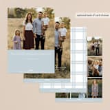 "Organic" - Retired Holiday Cards in Sky by Lauren Chism - Back of Card