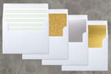 "Soft Woven Pine" - Retired Holiday Cards in Minted by Ashley Hegarty - Envelope Liners