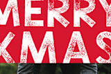 "Say it Loud" - Retired Holiday Cards in Rudolph  Red by chica design - Close-Up