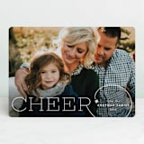 "Bigtime Joy" - Retired Holiday Cards in Snow by Design Lotus - Front