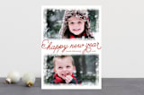 "Frosted Frames" - Retired Holiday Cards in Crimson by Laura Hankins - Front