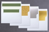 "Catnip Now" - Retired Holiday Cards in Forest by Sara Heilwagen - Envelope Liners