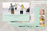 "Just Merried" - Retired Holiday Cards in Snow by Lauren Chism - Back of Card
