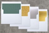 "Pine Dream" - Retired Holiday Cards in Evergreen by Meg Gleason - Envelope Liners
