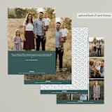 "Beautiful Season" - Retired Holiday Cards in Onyx by Olivia Raufman - Back of Card