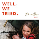 "we tried" - Retired Holiday Cards in Holy by Erin L. Wilson - Close-Up