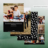 "Executive Pet" - Retired Holiday Cards in Charcoal by Pine Street Creative - Back of Card