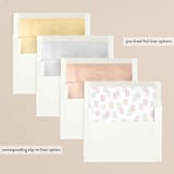"Collage Fun" - Retired Holiday Cards in Bubblegum by Hooray Creative - Envelope Liners