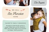 "Life Update" - Retired Holiday Cards in Mint by June Letters Studio - Close-Up