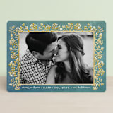 "winterberry filigree" - Retired Holiday Cards in Peacock by silverscreen studio - Front