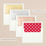 "Still Cute" - Retired Holiday Cards in Cherry by Kerry Doyle - Envelope Liners