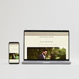 "Aatreya" - Sangeet Invitations in Aqua by Pati Cascino - FREE Wedding Website