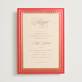 "Mandapam" - Sangeet Invitations in Carnation by Creo Study - Front