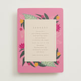 "Phool Bahar" - Sangeet Invitations in Patta by Creo Study - Front