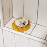 "Marigold Terrazzo Mini Soap Dish" - Soap Dish in yellow by Pretti.Cool